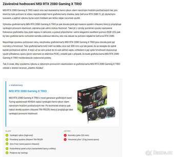 🚀 HERNÍ PC RYZEN 7 3700X, 32GB RAM, RTX 2080 GAMING, SSD 🚀 - 10