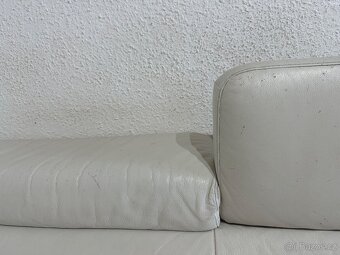 Moderní kvalitní kožená sedací souprava - 10