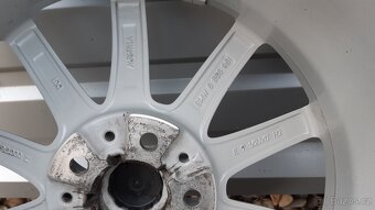 Alu kola 5x120 r17 BMW X3 letní pneu - 10