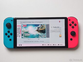 Nintendo Switch OLED TOP STAV - 10