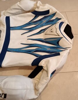 Dainese-Pánská kožená moto kombinéza, dvoudílná-klokan - 10