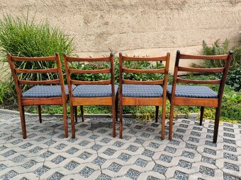 Retro dřevěné jídelní židle TON - Brusel 70. léta - 10