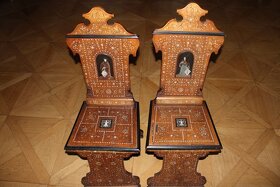 Staré Zámecké židle - 19.století ( Italie ) - 10