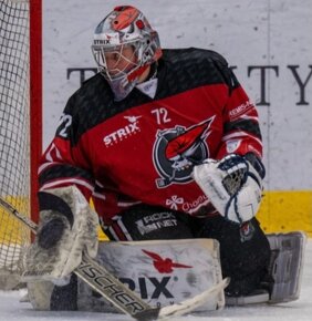 ORIGINÁLNÍ HRANÁ HOKEJKA - brankář MIROSLAV HANULJAKA. - 10