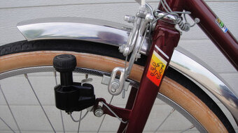 Peugeot, 1987, nádherné dámské kolo, vínová perleť - 10