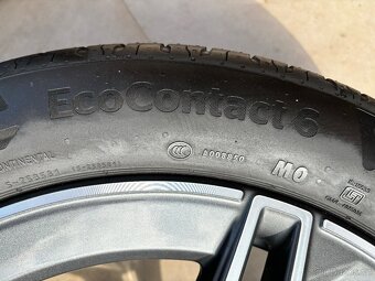 Nová sada Mercedes Alu Kola R19 5x112 Letní sada Continental - 10