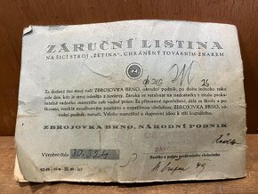 šicí stroj mechanický ZETINA Z45 zbrojovka Brno - 10