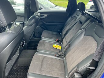Audi Q7 3.0 TDi S-Line 2017 pano nové v ČR BLACK PAKET - 10