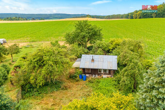 Prodej pozemku s chatou 1160 m², Zemětice - Chalupy - 10