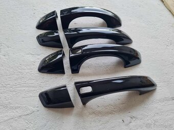 ČIERNE krytky klučiek - ŠKODA VOLKSWAGEN SEAT - 10