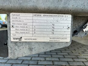 Henra KP3Z C elektricky sklopný přívěs - 10