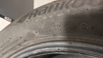 4ks Letní pneu 215/55 R17, Goodyear (2ks), Hankook (2ks), 6m - 10