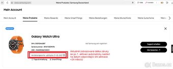 Samsung Galaxy Watch Ultra šedé NOVÉ NEROZBALENÉ - 10