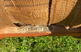 Secesní gondolová stolička, Gebrüder Thonet, Vídeň - 10