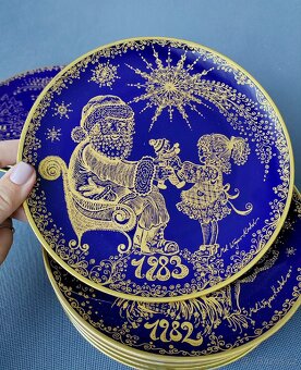 Limitovaná edice vánočních talířů od Tirschenreuth - 10