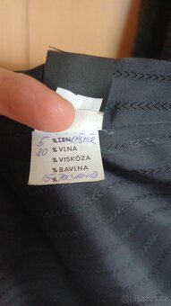 Dámský zimní kabát vlna/kašmír 38/40 - jako nový - 10