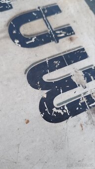 Plechová oboustranná cedule - 10