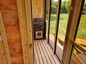 Venkovní panoramatická sauna Horizont - 10