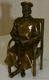 Bronzové sochy - Churchill, Roosevelt a Stalin - 10