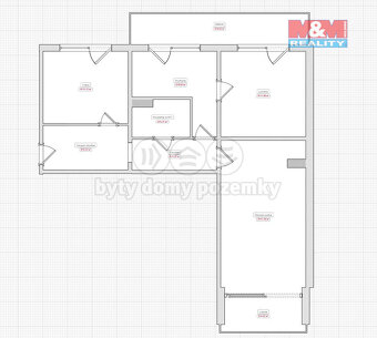 Prodej bytu 3+1, 70 m², Nemanice - 10