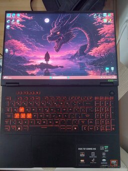 HERNÍ NOTEBOOK ASUS TUF A16 (RTX 4070, Ryzen AI 9 HX 370) - 10