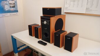 Reproboxy domací kino Genius SW- HF 5.1 - 10