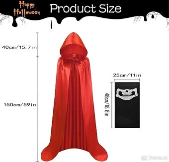 Různé přehozy. pláště na cosplay párty ,karnevál atd - 10