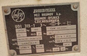 Svářečka MIG 315-1, UDI 315-1 - 10