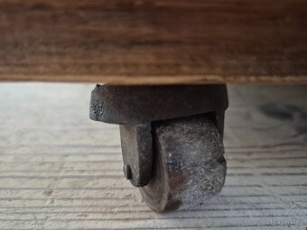 Anglický viktoriánský psací stůl - Oboustranný - 10