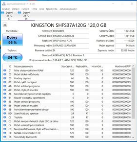 10x SSD Kingstone HyperX FURY - 120GB - 10
