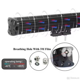 Led offroad světlomety 60 W, 6600 lumenů ( 9-32V) - 10
