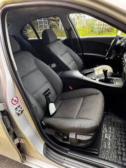 BMW E60 520i 125kW, Klima, Manual, ALU, Nová STK - 10