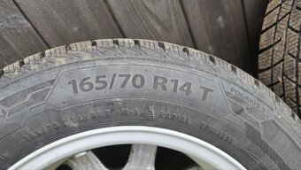 ALU kola Citigo s pneu Barum Polaris 5, rozteč 4×100
- 10