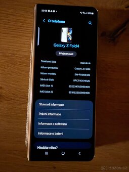 Samsung Galaxy Z Fold4 5G 12GB/256GB zánovní - 10
