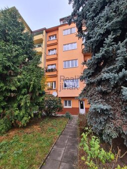 Pronájem cihlového bytu 1+1, 24 m2, dvorek, sklep, ul. Vodní - 10