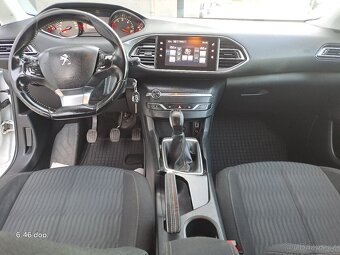 PEUGEOT 308 SW 1.6HDi combi r.16 170000km ČR, VELMI PĚKNÝ - 10