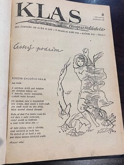 Školní učebnice KLAS – ročník 1945–1946, tvrdá vazba - 10