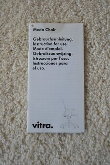 Kancelářská židle Vitra Alberto Meda Chair PC 43 000,- - 10