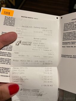 Moto integrální přilba helma Rocc 380 2XS/52 černá - 10