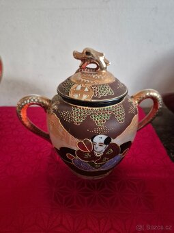Japonský čajový dračí servis - Satsuma - 10