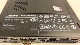 Lenovo ThinkCentre M710q Tiny Win11/256GB SSD/16GB RAM REPAS - 10