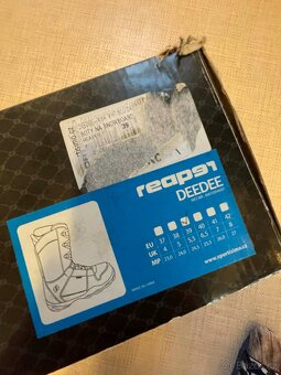 Snowboard 140 + vazání + boty Reaper - 10