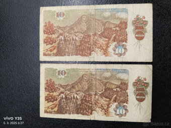 Bankovky Československo 1985 - 1988 - 10