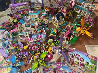 MEGA SADA LEGO FRIENDS + PLASTOVÉ BOXY GRATIS - 10