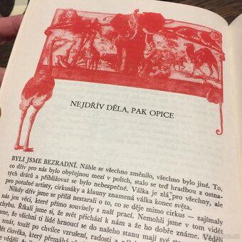 Život v cirkusu Historie Fotografie Kludský 1970 - 10