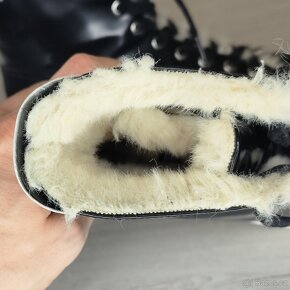 Kožené dámské zimní boty Calvin Klein, vel. 38 - 10