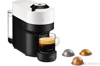 NOVÝ kapslový kávovar Nespresso Vertuo Pop White GDV2 - 10