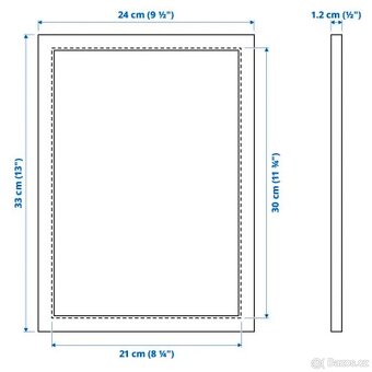 Sada rámečků IKEA FISKBO – 30 ks (13x18 cm a 21x30 cm) - 10