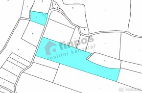 Prodej pozemků - z části lesní porost 3715 m2 + 28327 m2 pol - 10