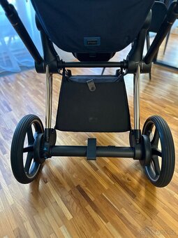 Cybex e-Priam nautical blue korba + seatpack + doplňky - 10